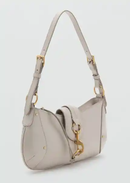 Bolso P Amazona Offwhite Talla 99 Mujer Mango