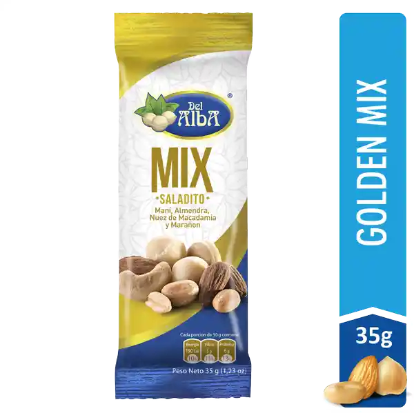 Del Alba Mix Saladito Personal Frutos Secos