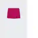 Falda Tina Fucsia Talla L Mujer Mango