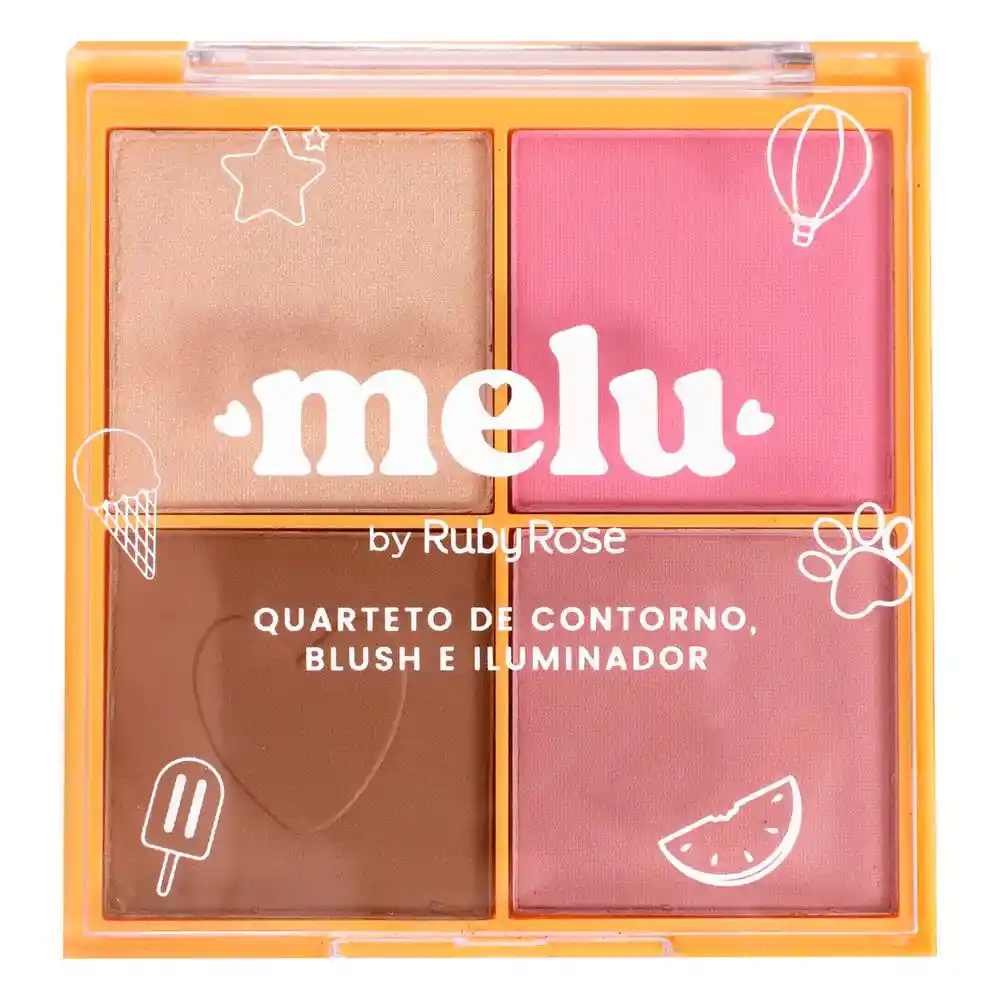 Rubor Iluminador Cuarteto 2 Ruby Rose