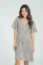 Vestido Corto Animal Print