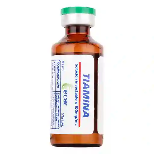 Ecar Tiamina Solución Inyectable (100 mg)