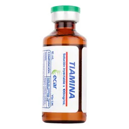 Ecar Tiamina Solución Inyectable (100 mg)