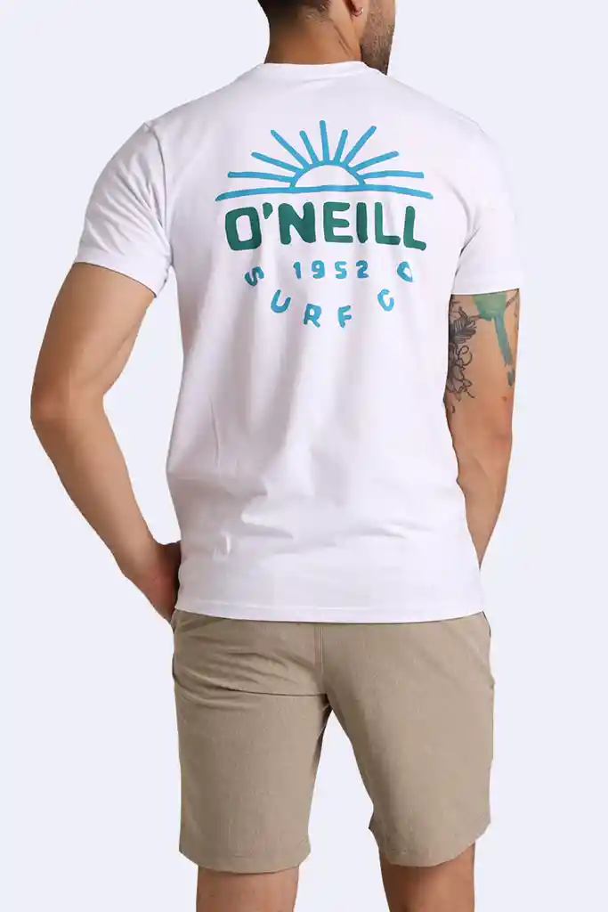 Camiseta Manga Corta Modern Fit Blockhead Hombre