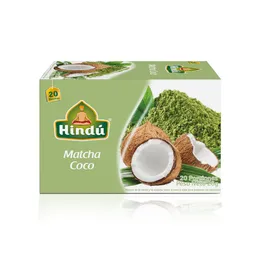 Hindu té Verde Matcha Coco y Nata
