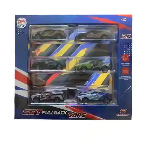 Set Carros Pullbackplay And Joy