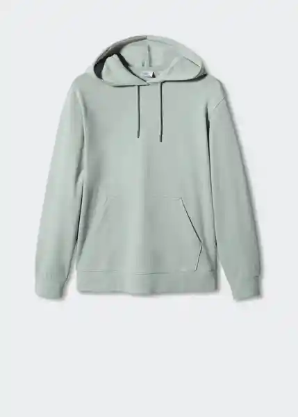 Buzo de Sudadera Bone Menta Talla XS Hombre Mango