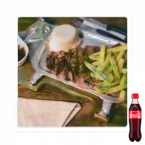 Combo Carne a la Parrilla. + Cocacola Orig 400ml