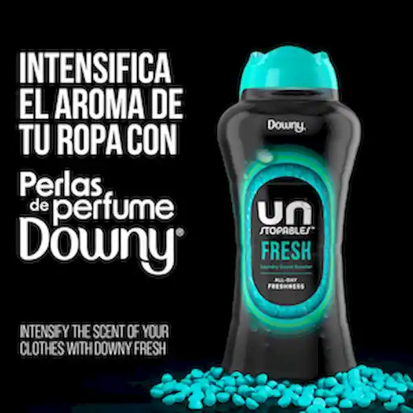 Downy Suavizante Unstopable Perlas Potenciadoras Aroma a Fresco