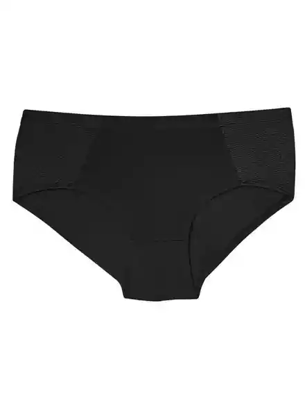 St Rina Panty Cachetero Mujer Negro Talla XL