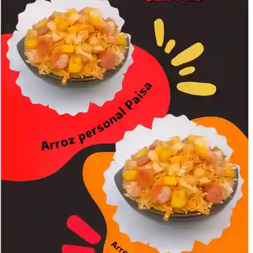 Promo Wok Arroz Paisa Personal