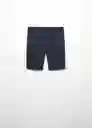 Bermuda Pico Navy Talla 09 Niños Mango