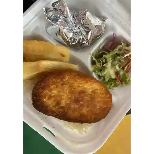 Milanesa de pollo