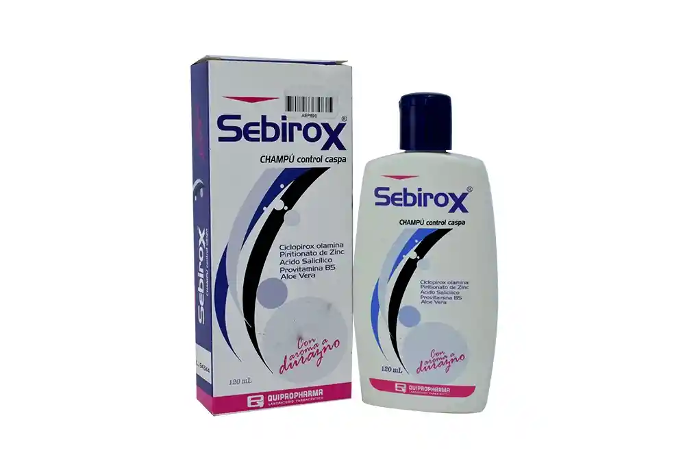 Sebirox Shampoo Control Caspa Aroma a Durazno