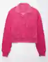 Buzo Mujer Rosa Talla Large American Eagle