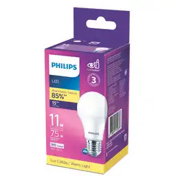 Bombillo Led 11w E27 Luz Calida 910 Lm Setphilips 440500000348