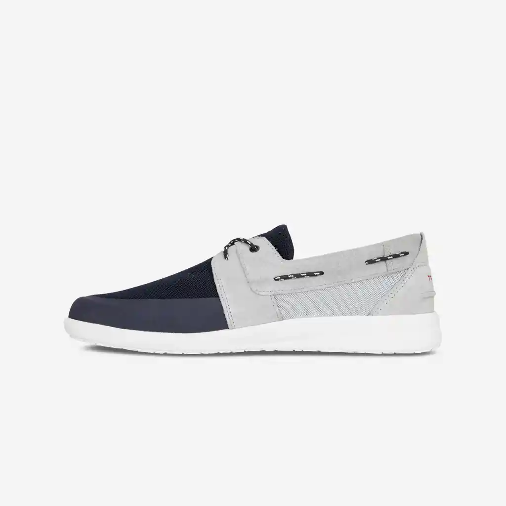 Zapatos Naúticos Tipo Mocasines Para Hombre Tribord Sailing 100 Gris