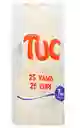 Tuc Vaso Blanco 7 oz
