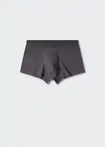 Calzoncillo Trunks 2 Gris Talla S Hombre Mango