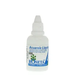 Roseta Acuarela Líquida Ecolin Blanco
