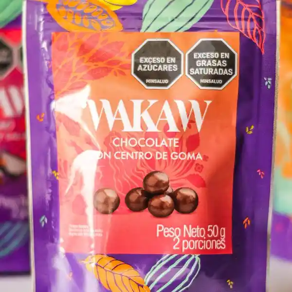 Wakaw Gomita Recubierta de Chocolate