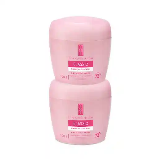 Desodorante Elizabeth Arden Classic 72 Hrs Crema Pote X 2 Und