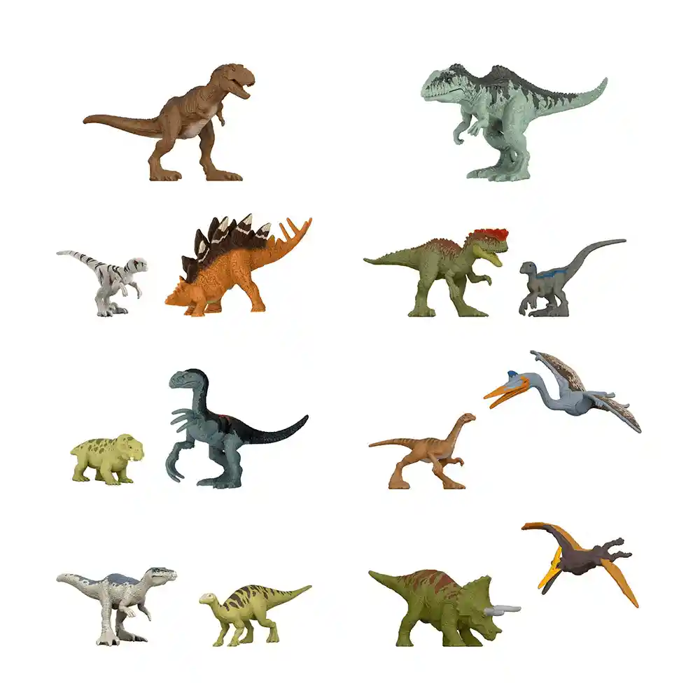 Mini Figura Dinosaurio Jurassic World Surtido