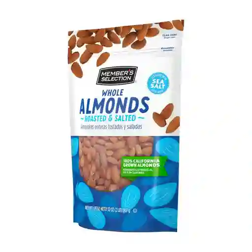 Member's Selection Almendra Enteras Saladas