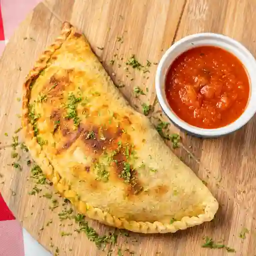 Calzone pollo funghi
