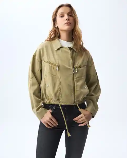 Buso Mujer Verde Talla S 621G002_VER170836 Americanino