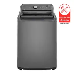 Lavadora Lg Carga Superior (55 Lb) Wt25mt6hk.abmecol