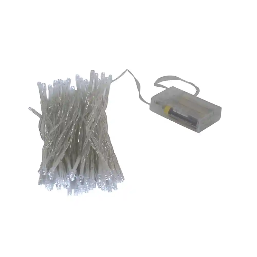 Luz Led 100 Timer Blanco Krea