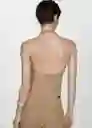 Top Tartufo Marrón Talla S Mujer Mango