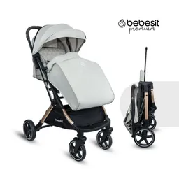 Coche Compacto Pixel Beige Bebesit J608sbg