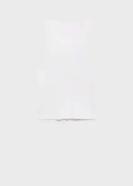 Camiseta Deltac Off White Talla S Hombre Mango