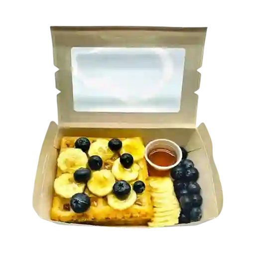 Arándanos y Miel Waffles de Yuca Box