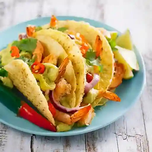 Taco con Camarón