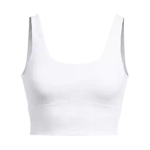 Under Armour Crop Meridian Fitted Mujer Blanco MD 1379153-100