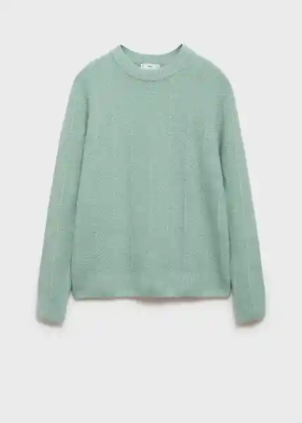 Buzo Jersey Iacopo Agua Talla L Hombre Mango