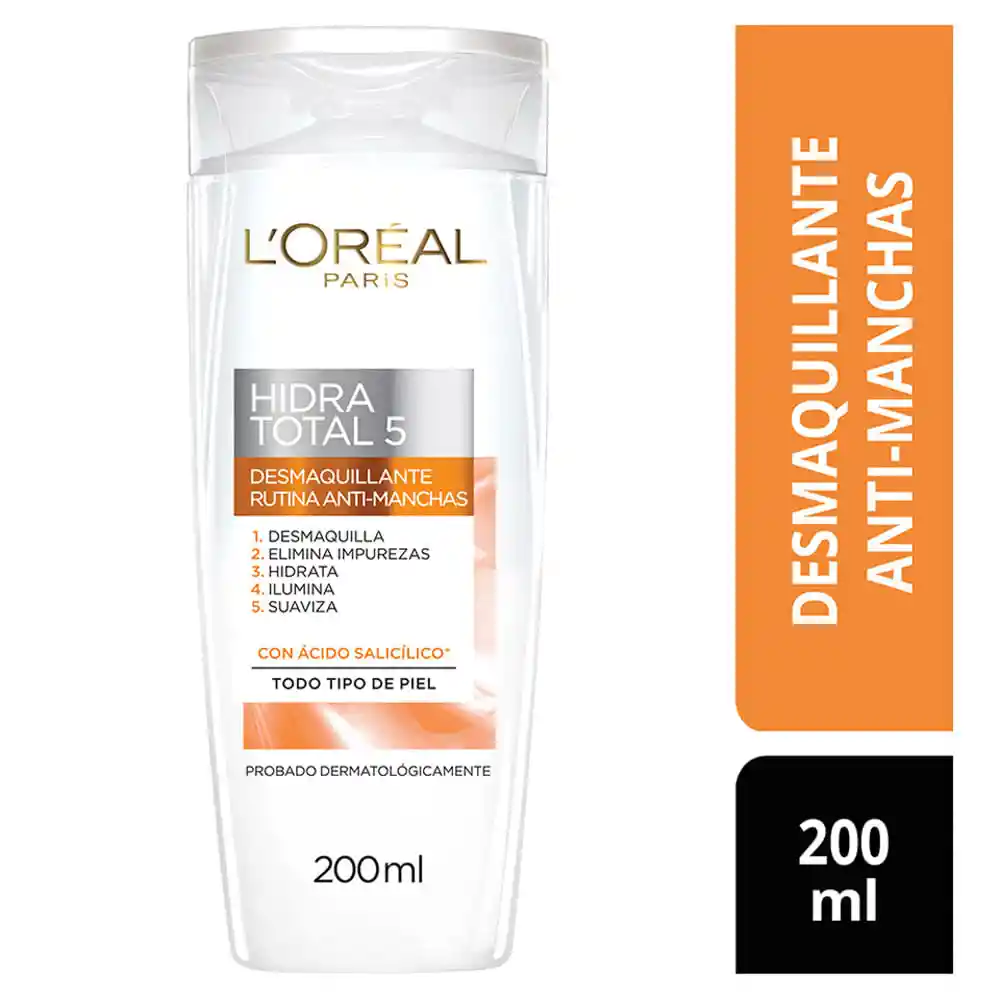 Loreal Paris-Hidra Total 5 Desmaquillante Anti-Manchas