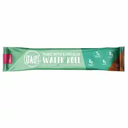 Uau Barquillo de Chocolate y Mantequilla de Maní