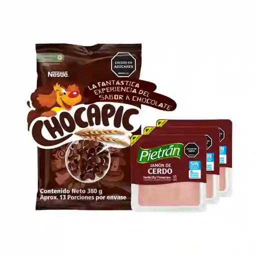 Combo Nestlé Cereal Chocapic Con Sabor a Chocolate