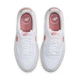 Nike Tenis W Court Vision Alta Ltr Lifestyle Mujer Blanco T. 9.5