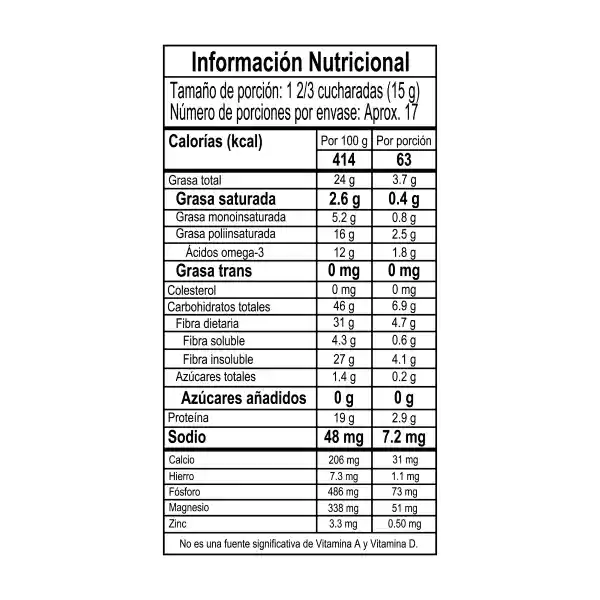 Linaza Molida Doria x 250 g