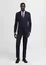 Pantalón Milan Navy Talla 42 Hombre Mango
