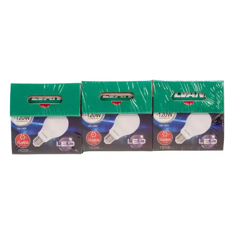 Bombillo Sylvania Led 15w X3 Unds Of