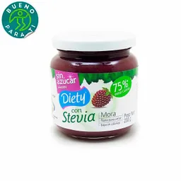 Diety Mermelada Mora Con Stevia