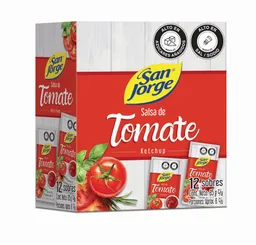 Salsa Tomate S/j Dpl (12x85g) San Jorge