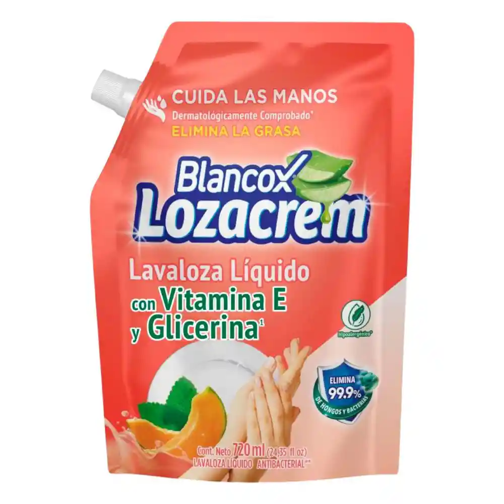 Lavaloza Blancox Líquido Vitamina e Glicerina (720 Ml)
