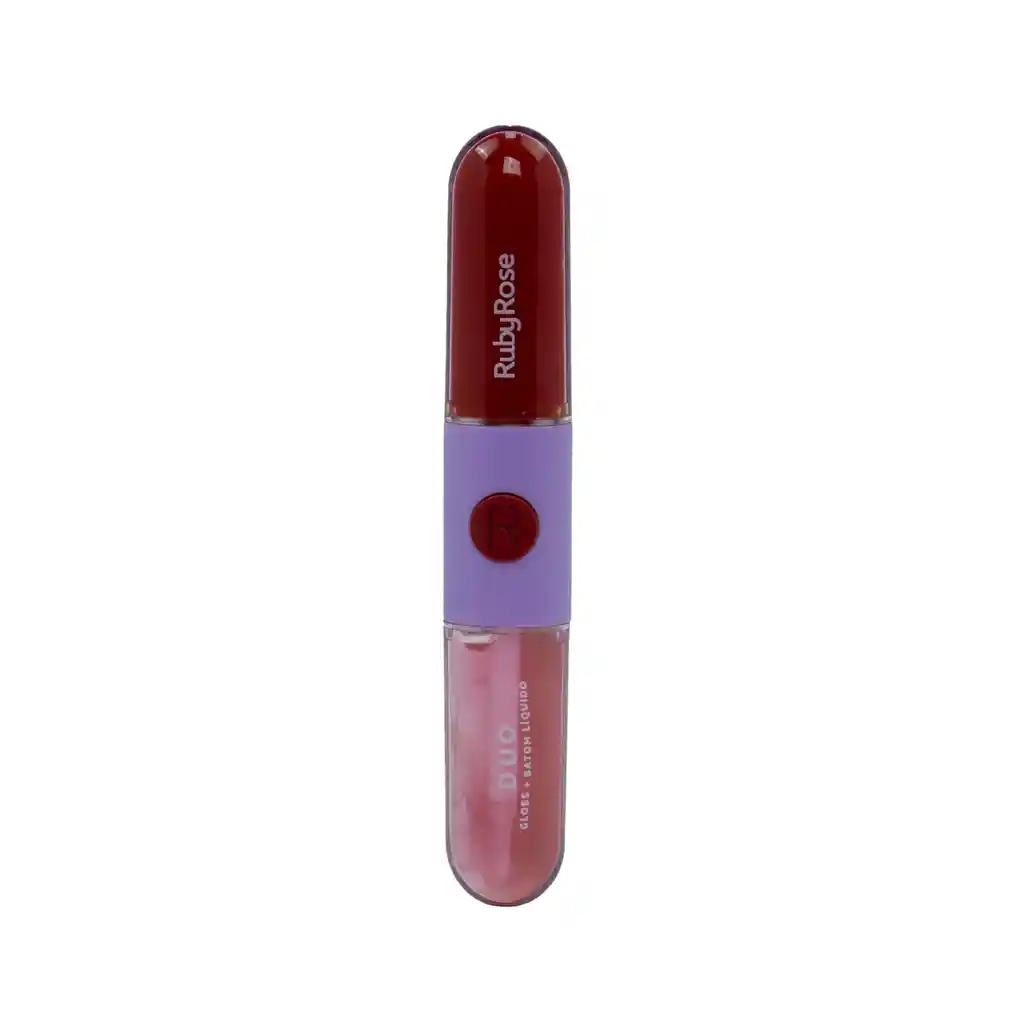 Labial Liquido Ruby Rose Duo y Gloss No. 05 X